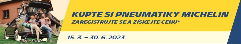 KUPTE MICHELIN A ZÍSKEJTE FINANČNÍ BONUS AŽ 1550 Kč