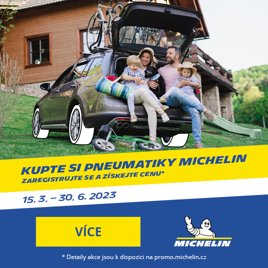 KUPTE MICHELIN A ZÍSKEJTE FINANČNÍ BONUS AŽ 1550 Kč