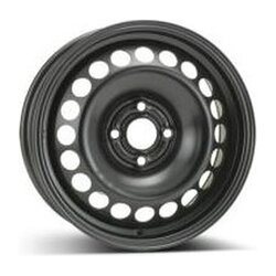 ALCAR STAHLRAD 6445 Black 6x15 4x100 ET39