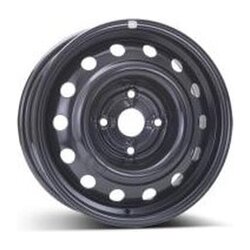 ALCAR STAHLRAD 6555 Black 5.5x14 4x114 ET44