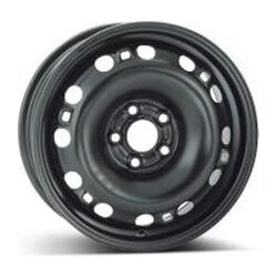 ALCAR STAHLRAD 7760 Black 6x15 5x100 ET38