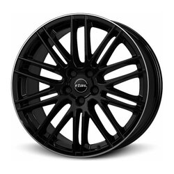 RIAL Kibo diamond-black lip polished 7.5x17 5x112 ET40